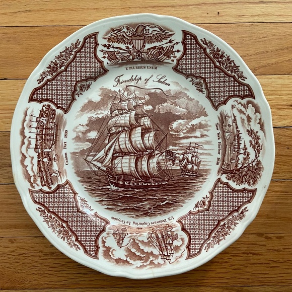 Alfred Meakin Fairwinds Other - Vintage Alfred Meakin "Fair Winds" Staffordshire Serving Plate